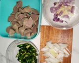Foto langkah ke 1 dari resep (#13)📌Tumis bakso cabe ijo.