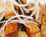Hình bước làm 2 của món Tàu hủ khìa nước dừa