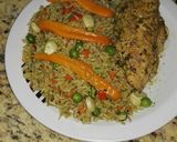 Foto del paso 5 de la receta: Arroz con pollo peruano a mi manera