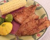 A picture of step 2 of Fried fish without eggs.