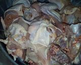 A picture of step 1 of Peppe chicken.
