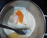 A picture of step 2 of Corn curd rawa idli.