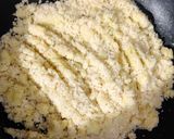A picture of step 3 of Coconut mawa fudge - Coconut mawa cake.