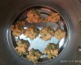 A picture of step 2 of Steam moong Dal.