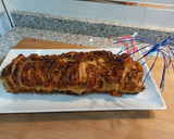 Foto del paso 4 de la receta: Trenza de hojaldre con confitura de manzana🍎pera🍐y zanahoria🥕
