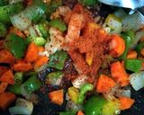 मसाला पास्ता (Masala pasta recipe in Hindi) रेसिपी चरण 3 फोटो