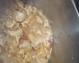 A picture of step 1 of Achaar Gosht (eid special).