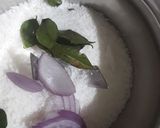 A picture of step 5 of Instant Rava idli with chutney.