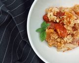 Une image de l'étape 5 de Crumble de tomates.