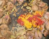 A picture of step 6 of Traditional English devilled lamb kidneys.