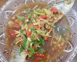 Foto langkah ke 4 dari resep Ikan belanak masak tauco.
