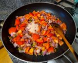 Indiai, Spenót, brokkoli egytálétel (Saag) recept fázis 3 fotója