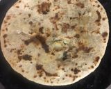 A picture of step 8 of Aloo Paratha.