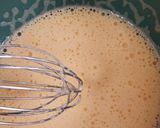 A picture of step 4 of Impossible Cake (Chocoflan, Double Layer).