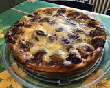 Une image de l'étape 12 de Gâteau façon far aux prunes, vanille et manzana.