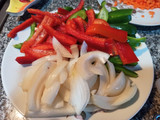 Ternera con pimientos