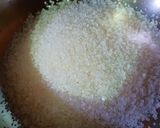 A picture of step 1 of Coconut Burfi.