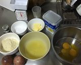 氣炸鍋_百香優格戚風蛋糕的食譜步驟1照片