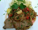 Foto del paso 3 de la receta: Hígado con cebolla