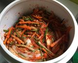 Hình bước làm 7 của món Kim Chi Chay