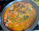 A picture of step 5 of Chicken Afritada sa Gata.