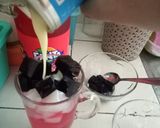 Foto langkah ke 3 dari resep Cincau Nata de coco float.