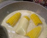 Gambar langkah 5 resipi Jagung Susu.