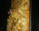 A picture of step 10 of Chicken Omlate covered sandwiches.