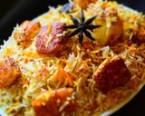 A picture of step 20 of Paneer Biryani Without Garlic Onion.