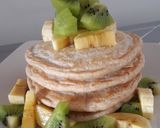 Foto del paso 5 de la receta: Pancakes veganos esponjosos semiintegrales