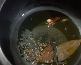 A picture of step 5 of Tahri or spicy pulav.