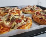 Foto langkah ke 5 dari resep Roti pizza mini.