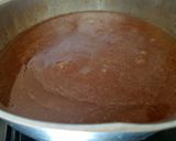 A picture of step 11 of My Slow Cooked Beef in a little spicy mix with a lovely Sauce.