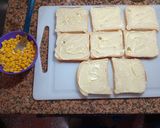 Foto del paso 1 de la receta: Sándwich de Choclo, Jamón, Lechuga y Aceitunas
