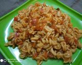 A picture of step 6 of Red Sauce Fusilli pasta.