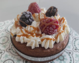 Foto del paso 9 de la receta: Bizcocho de chocolate sin gluten con cobertura de chocolate blanco