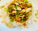 A picture of step 5 of Butter Chicken and Basmati Rice.