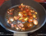 Foto del paso 3 de la receta: Pasta elicoidal con panceta curada y tomatitos