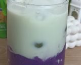 Foto langkah ke 5 dari resep Ube Matcha Latte.