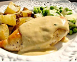 Foto del paso 3 de la receta: Pechuga de pollo con salsa de mostaza de dijon y estragón