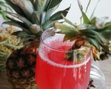 Une image de l'étape 6 de Jus ananas hibiscus.