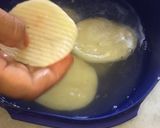 A picture of step 1 of Homemade potato chips with only 2 ingredients / homemade aloo papad.