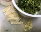 👩🏻‍🍳空心菜炒金針菇（快速簡單料理）食譜步驟1照片
