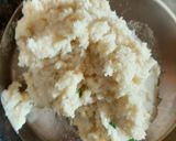 A picture of step 2 of Suji balls.