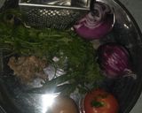 A picture of step 1 of Paneer Curry.