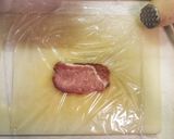 Karfiollal csőben sült sertéskaraj recept fázis 1 fotója