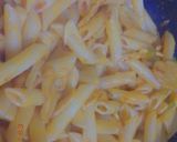 صورة لخطوة 3 من وصفة المعكرونة بالفطر وجبنة الموزاريلا 🤤😋