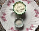 A picture of step 1 of Sweet Lassi.
