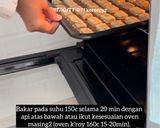 Gambar langkah 5 resipi Oreo Cookies.