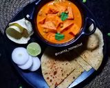 A picture of step 6 of Paneer Matar Sabji.